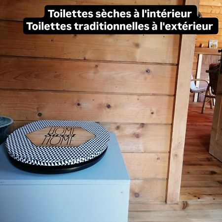 Chalet En Pleine Nature Au Bord D'Un Etang Lanvallay Eksteriør bilde